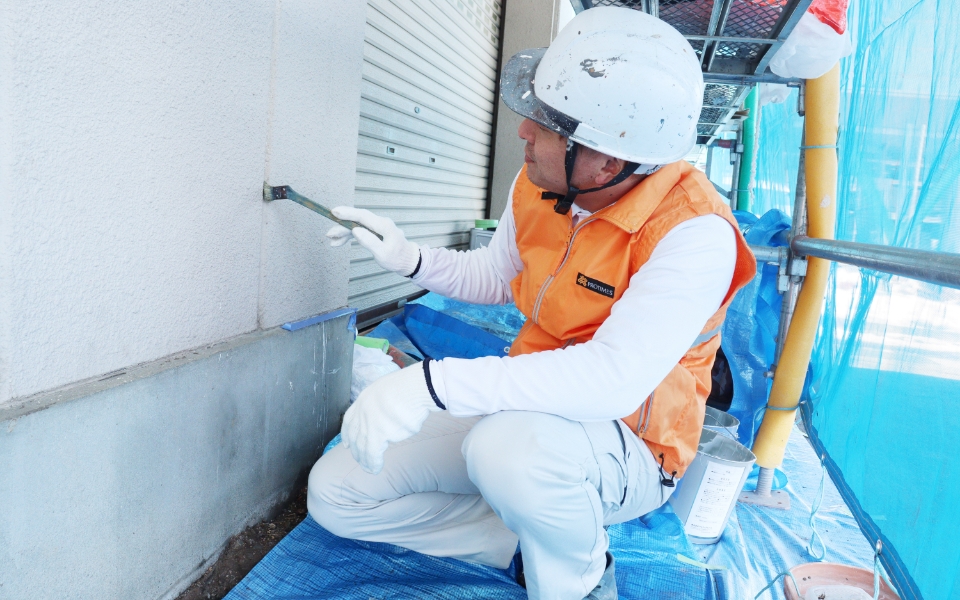 作業は手際よく