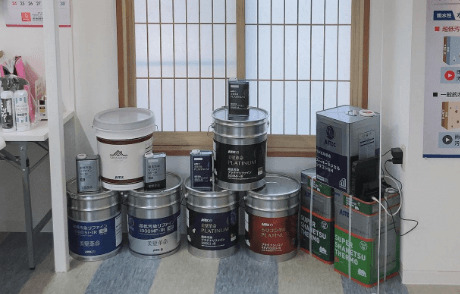 塗料の種類、性能を見る