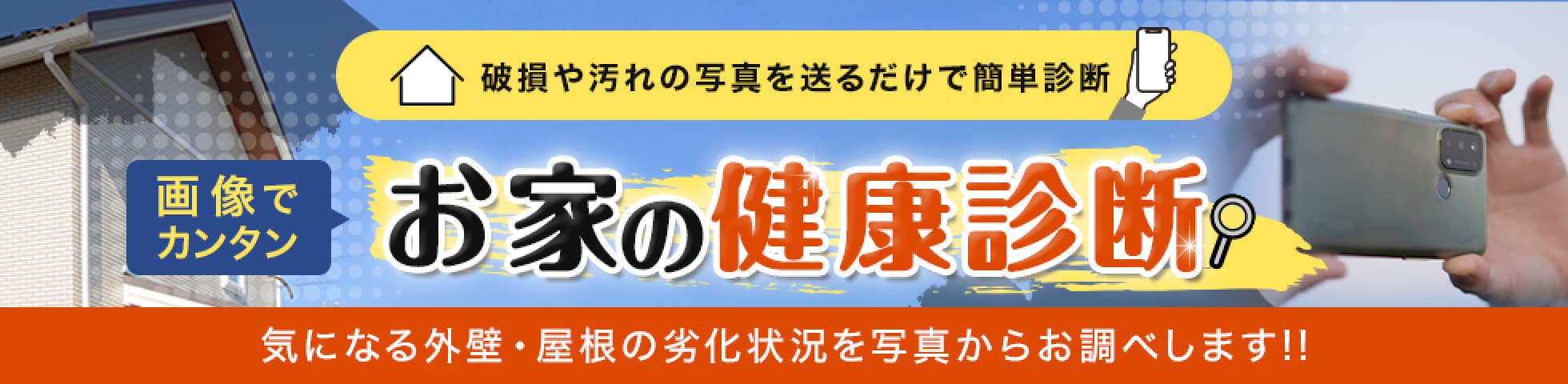 画像でカンタンお家の健康診断